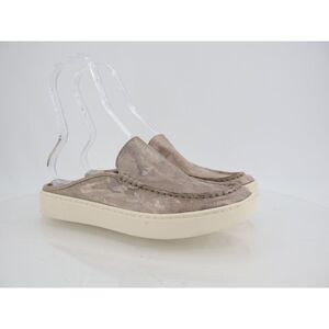 Sofft Womens Somers Mules Slip On Shoes Leather Metallic Camouflage Size 9.5